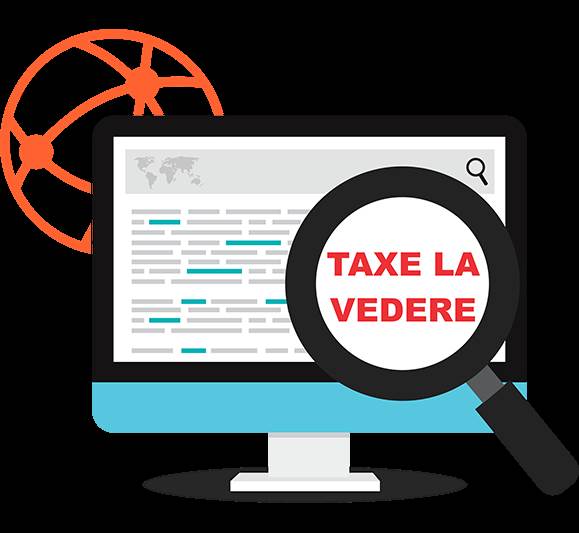Taxe la vedere