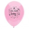 Baloane inscriptionate botez fata