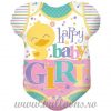Balon folie Baby Girl Onesie
