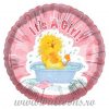 Balon folie Baby Girl Splash