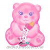 Balon folie Baby Girl with Bottle