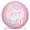 Balon folie Its A Girl Shoes