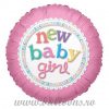 Balon folie New Baby Girl