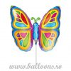 Balon folie Mini Shape Bright Butterfly