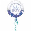 Balon folie Baby Boy Scallop
