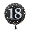 Balon folie Sparkling Birthday 18