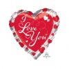 Balon folie Love Red Heart