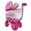 Balon folie Its a Girl Buggy 3D