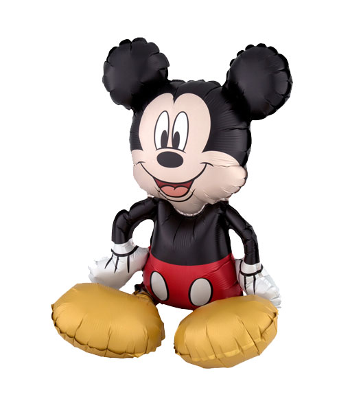 Balon folie Sitter Mickey Mouse
