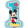 Balon folie Mickey 1st Birthday Shape
