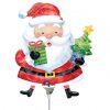 Balon folie Mini Santa with Tree